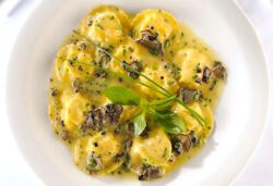 Raviolis de mascarpone