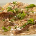 Risotto con setas porcini